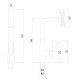 Смеситель для кухни Fmark FS8277Q, графит