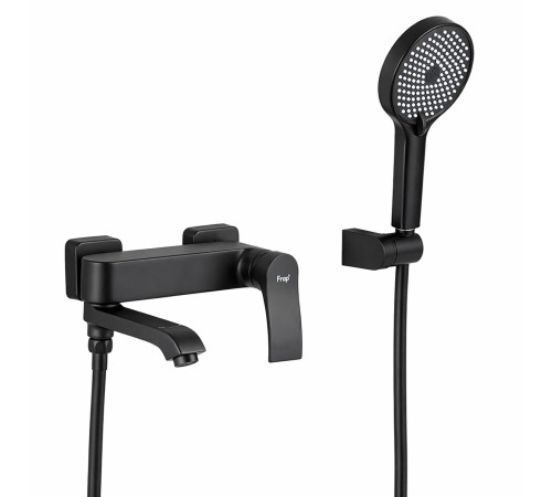 Смеситель для ванны FRAP F3275-6, черный