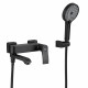 Смеситель для ванны FRAP F3275-6, черный