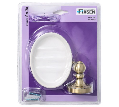 Мыльница керамика Fixsen Antik FX-61108