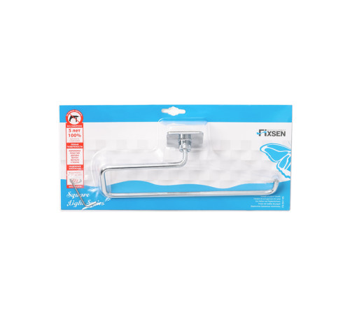 Кольцо для полотенец FIXSEN SQUARE FX-93110C, хром