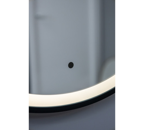 Зеркало Silver Mirrors Делуна/Deluna D700 TX (алюм. профиль, цвет черный, бесконтактный сенсор)