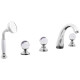 Смеситель на борт ванны Rav Slezak Brilliance BRILLIANCE176.5P