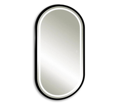 Зеркало Silver Mirrors Виола-лофт 500х1000 (Сенсорный выключатель, рама пластик, гор-вер)  зеркало