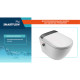 Умный унитаз SMARTFLOW безободковый с микролифтом SMF3017T-WH, белый