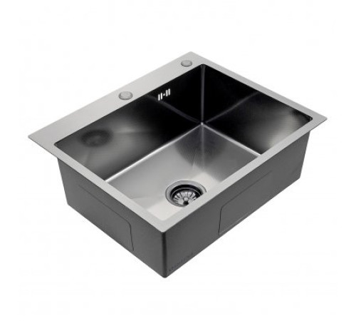 Кухонная мойка FRAP FS6050-9, оружейная сталь