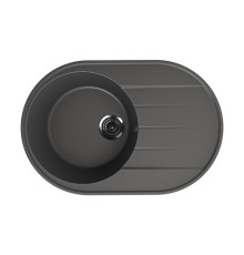 Кухонная мойка Ulgran Quartz Nora 750-09, мокрый асфальт