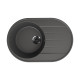 Кухонная мойка Ulgran Quartz Nora 750-09, мокрый асфальт