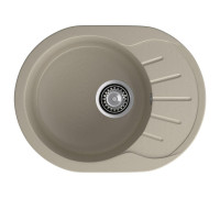 Кухонная мойка GranFest RONDO 580L, топаз