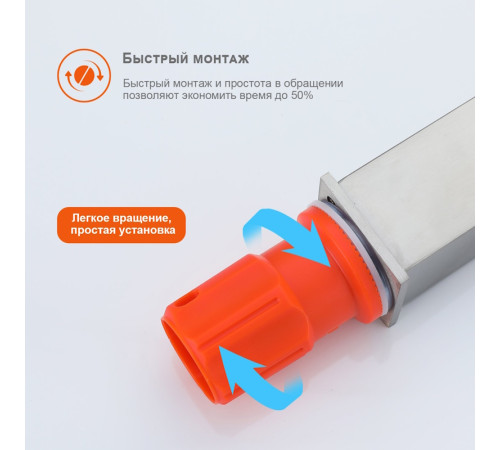 Смеситель для раковины Prohanss P30.10.05, сатин