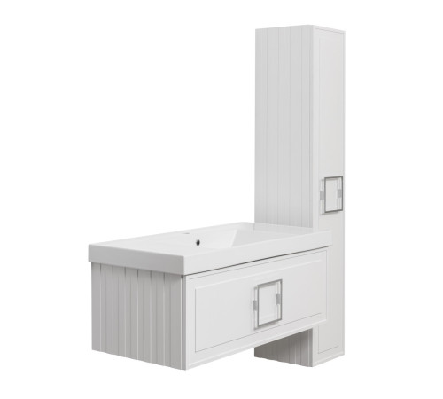 Тумба под раковину подвесная La Fenice Cubo FNC-01-CUB-B-100, белая