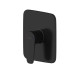 Смеситель для душа встраиваемый на 1 потока Bravat Source PB8173218BW-ENG, черный