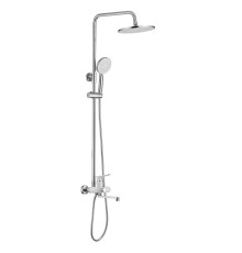 Душевая система Savol S-600608AW, белый/хром