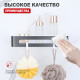 Полка для ванной комнаты Raglo R340.02.09, графит