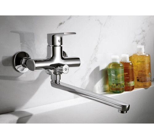 Смеситель для ванны Bravat Pure F6105161C-01A, хром