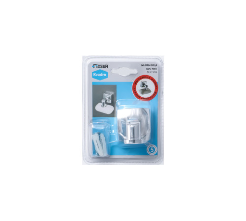 Мыльница магнит Fixsen Kvadro FX-61309A