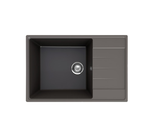 Кухонная мойка Ulgran Quartz Prima 760-09, асфальт