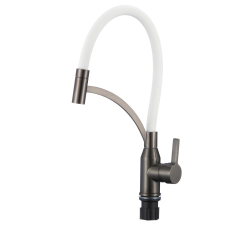 Смеситель для кухни Fmark FS8244Q-02, графит