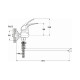 Смеситель для ванны G.Lauf KLO6-B048, хром