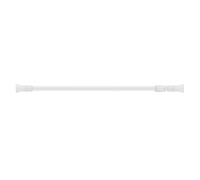 Карниз телескопический для ванной Haiba HB75901, белый