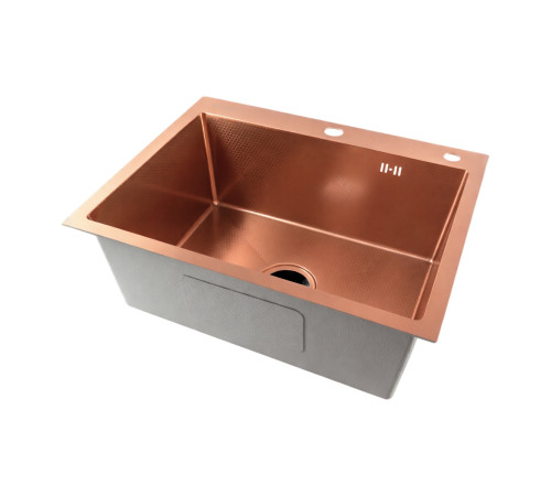 Мойка для кухни Fmark FSC6050HB, розовое золото