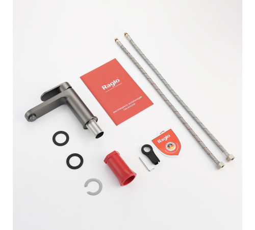 Смеситель для раковины Raglo R50.10.09, графит
