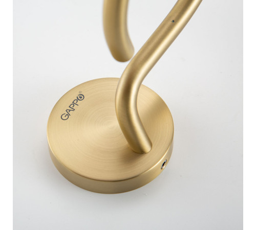 Ершик для унитаза GAPPO G30710-3, золотой сатин