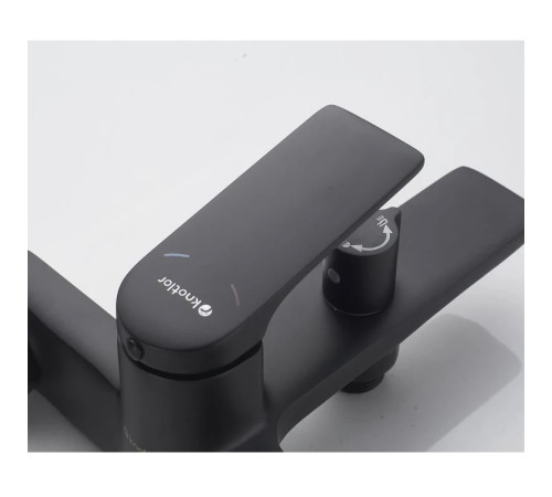 Смеситель для ванны Knotlor KN-71/BL, черный