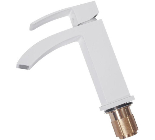 Смеситель для раковины Hansberge H1077WW, белый