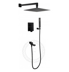 Душевая система встраиваемая FILARETE Fing FL1040BL, черный