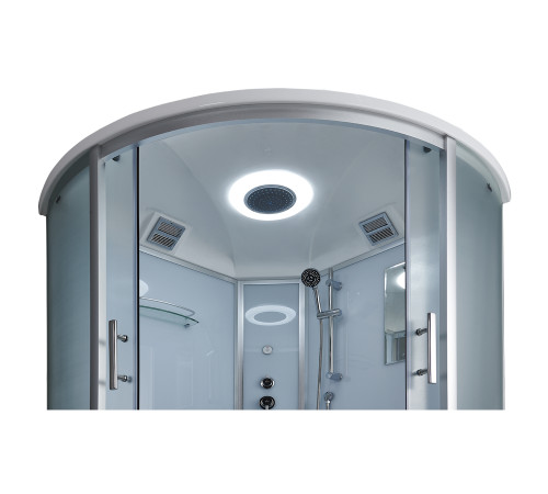 Душевая кабина (душевой бокс) Timo Standart Silver F T-6625SF, 125x125x220