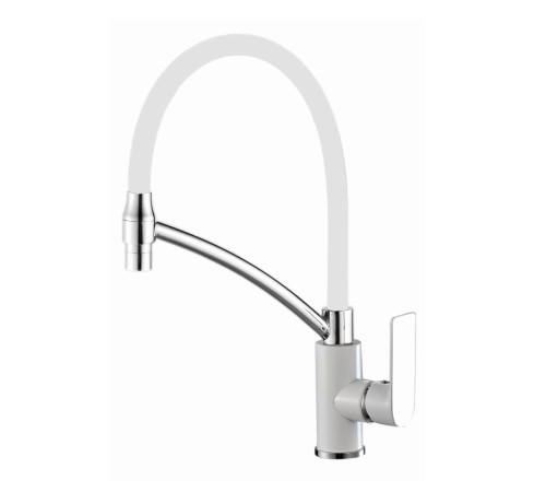 Смеситель для кухни Haiba HB72505-8, белый