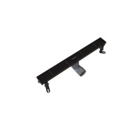 Душевой трап линейный Knotlor SDRW0500LBL, матовый черный