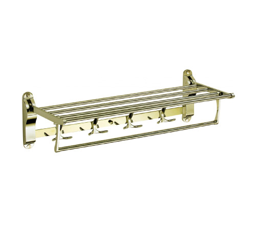 Полка для полотенец Savol S-06099B, золото