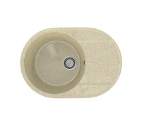 Кухонная мойка Practik PR-M-610-002 (без сифона), слоновая кость