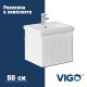 Тумба с раковиной напольная VIGO Финлей 330-com, 50 см
