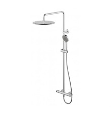 Душевая система с термостатом Bravat Waterfall F939114C-A5-RUS, хром