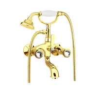 Смеситель для ванны Fiore VENERE SKY (SWAROVSKI®) 13OO0600, золото