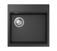 Кухонная мойка Rivelato Тесоро 505-Л, антрацит