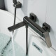 Смеситель для ванны Shevanik S9952T, оружейная сталь