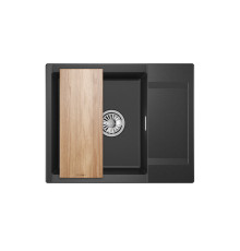 Кухонная мойка Granula 6202, ЧЁРНЫЙ