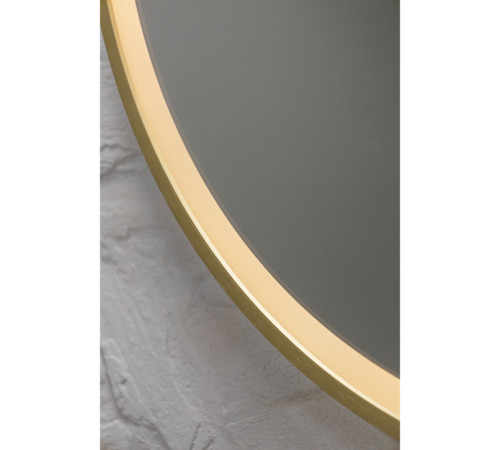 Зеркало Silver Mirrors Делуна/Deluna D600 TX (алюм. профиль, цвет золото, бесконтактный сенсор)