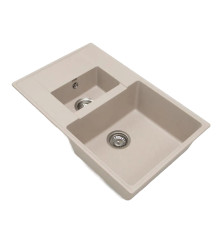 Кухонная мойка Grandex Aqua Topline 600113, бежевый