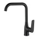 Смеситель для кухни Esko Lagos Black LG06B, черный