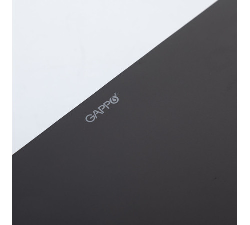 Держатель для туалетной бумаги с полочкой GAPPO G30803-6, черный