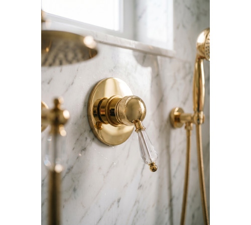 Смеситель для душа Fiore IMPERIAL- SKY  (SWAROVSKI®) 82OO5130, золото