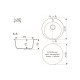 Кухонная мойка Maretti Китчен KT475-WH, белый