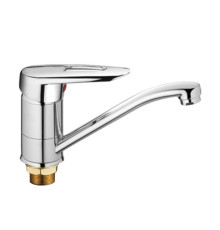 Смеситель для кухни Haiba HB4507-2, хром