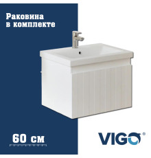 Тумба с раковиной напольная VIGO Финлей 331-com, 60 см