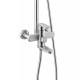Душевая система Haiba HB24806, сталь
